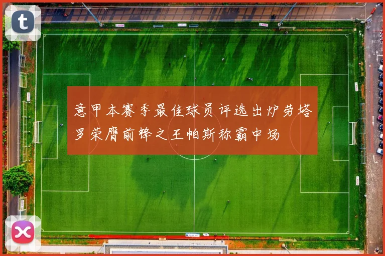 意甲本赛季最佳球员评选出炉劳塔罗荣膺前锋之王帕斯称霸中场